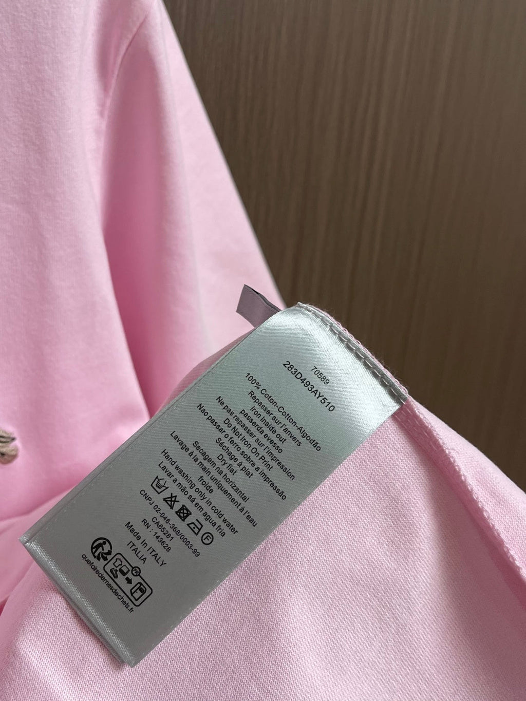 DIOR 26S SHORT-SLEEVE CREW NECK T-SHIRT 929