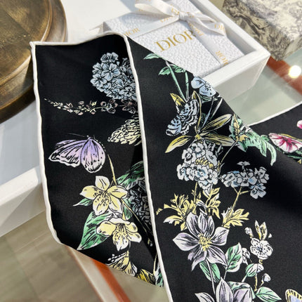 DIOR 26S SCARF 90CM IN SILK 293854