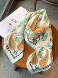 CHANEL 26S SCARF 135 IN CASHMERE AND SILK 306128