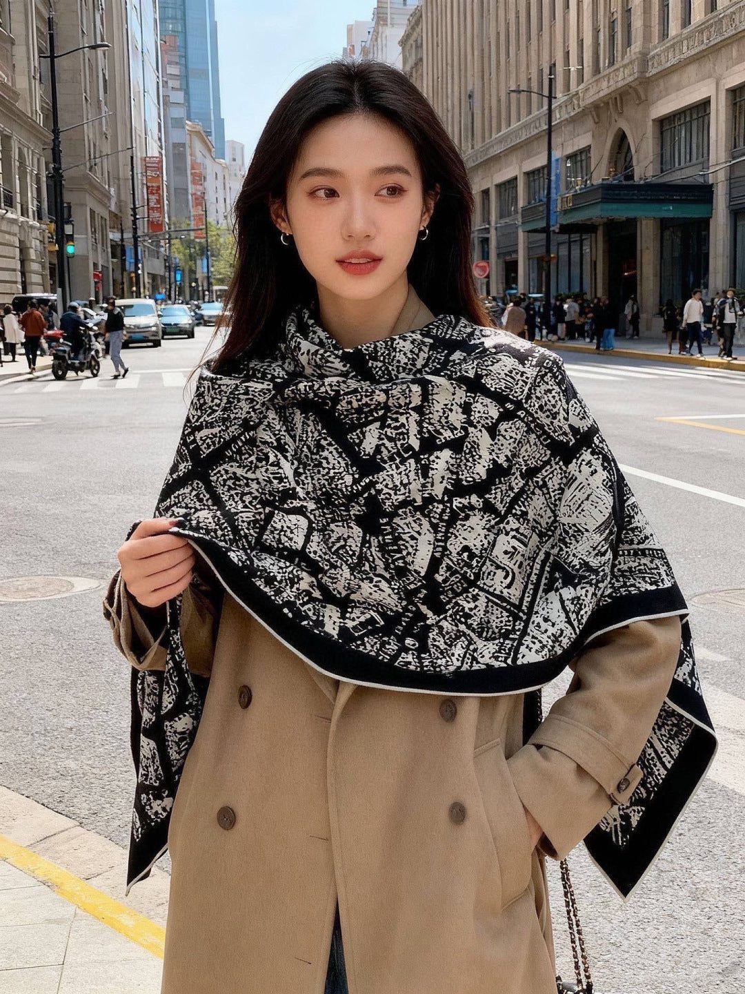 DIOR 26S SCARF 140CM IN SILK 309357