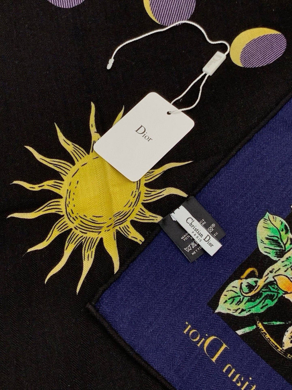 DIOR 26S SCARF 140CM IN CASHMERE SILK 309359