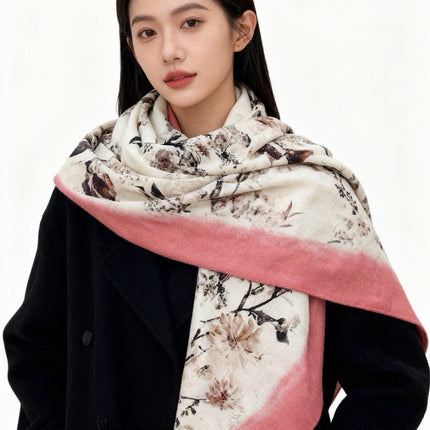 DIOR 26S SCARF 140CM IN CASHMERE SILK 311969