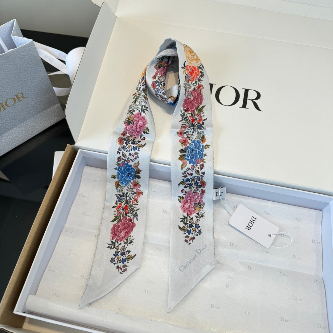 DIOR 26S SCARF 100CM IN SILK 280951