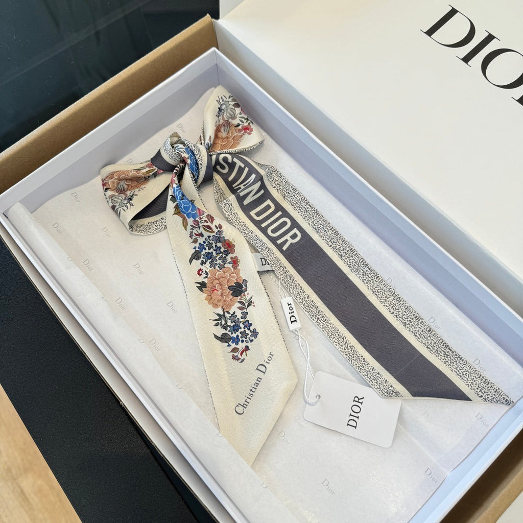 DIOR 26S SCARF 100CM IN SILK 280953