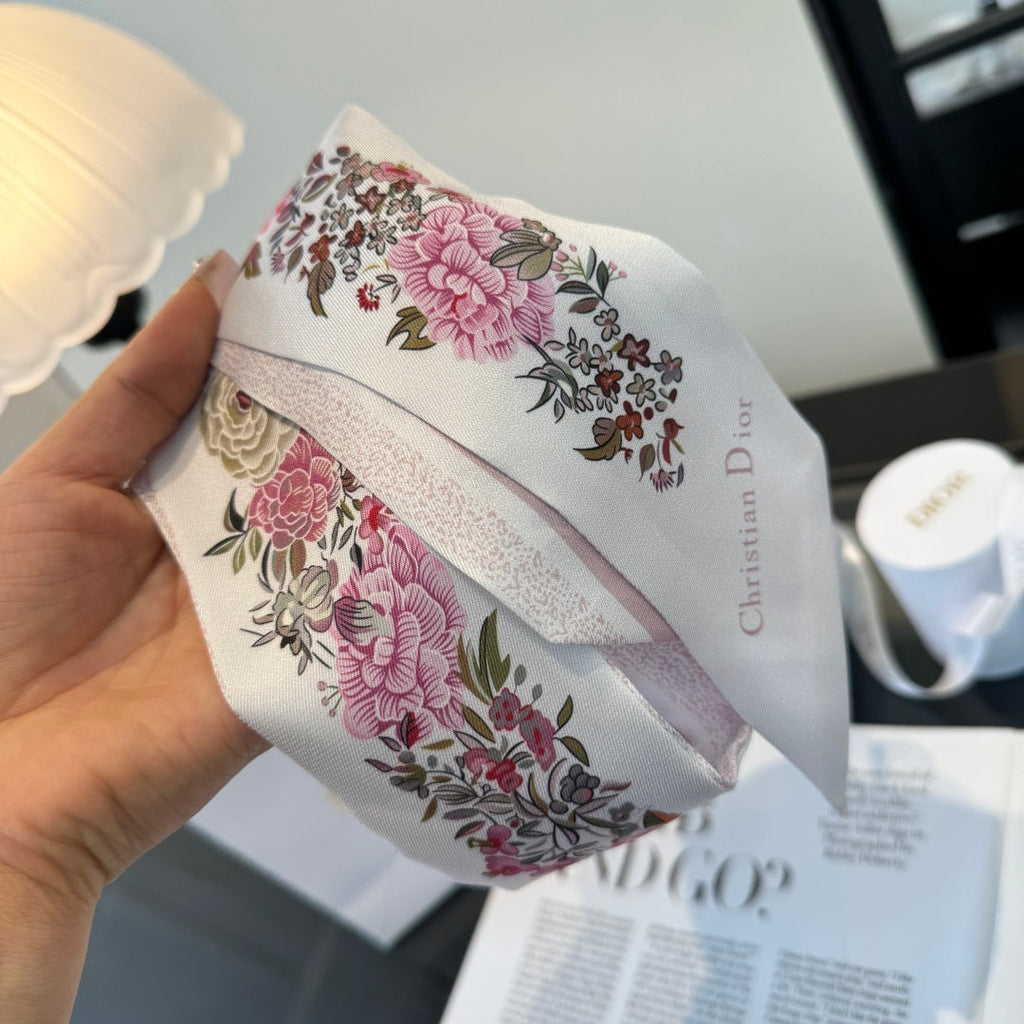 DIOR 26S SCARF 100CM IN SILK 280955