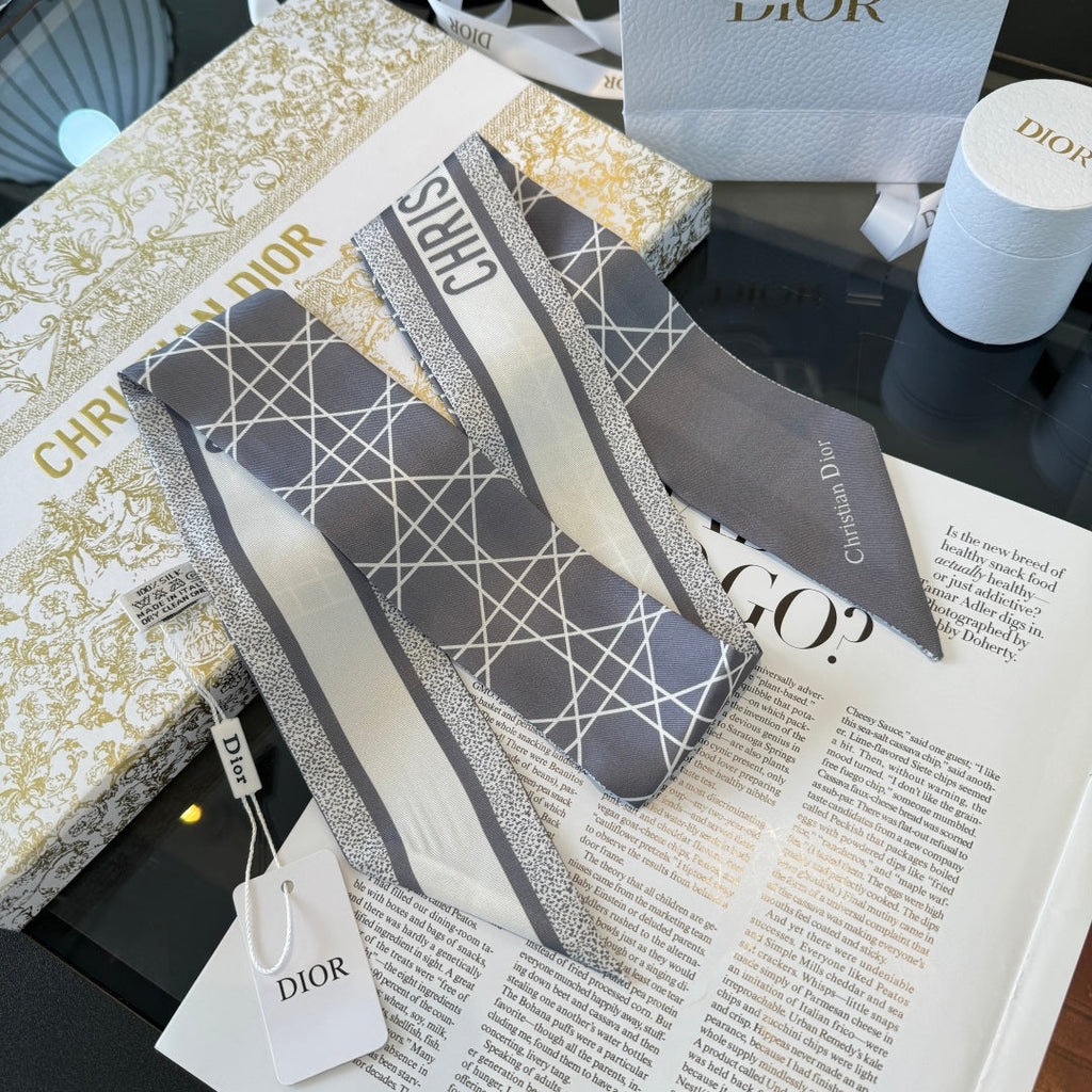 DIOR 26S SCARF 105CM IN SILK 303996