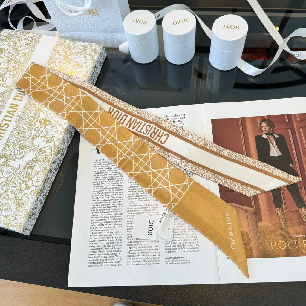 DIOR 26S SCARF 105CM IN SILK 303997