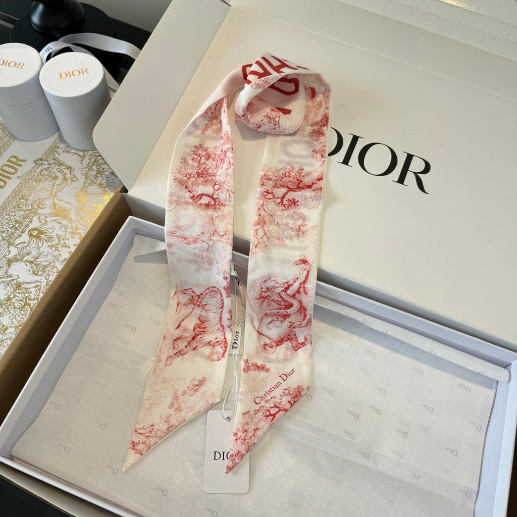 DIOR 26S SCARF 105CM IN SILK 304001