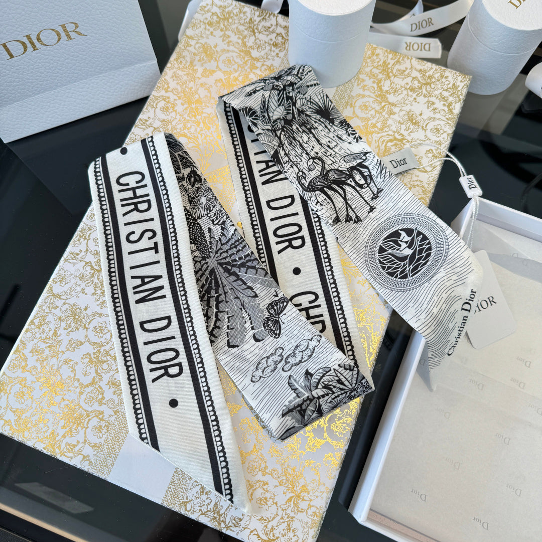 DIOR 26S SCARF 105CM IN SILK 304002