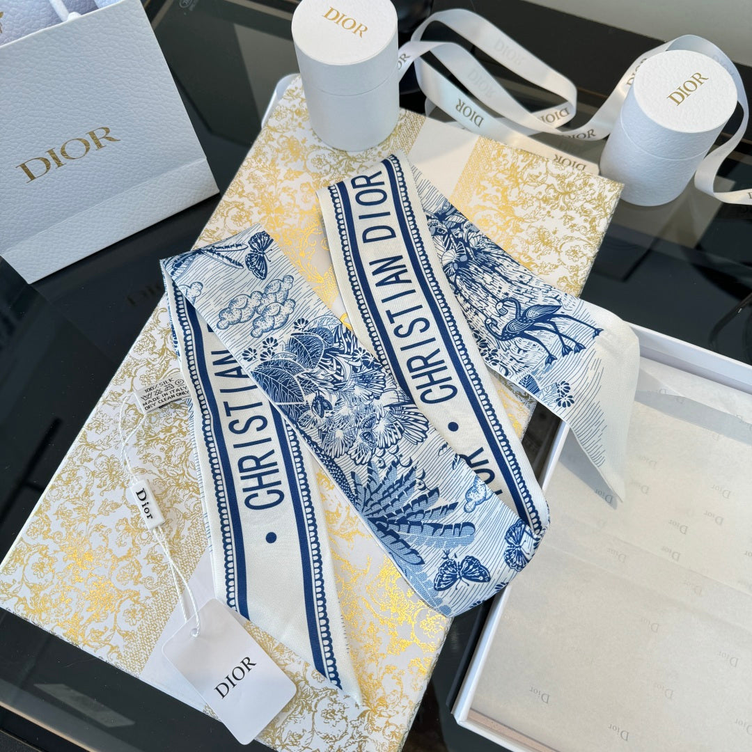 DIOR 26S SCARF 105CM IN SILK 304003