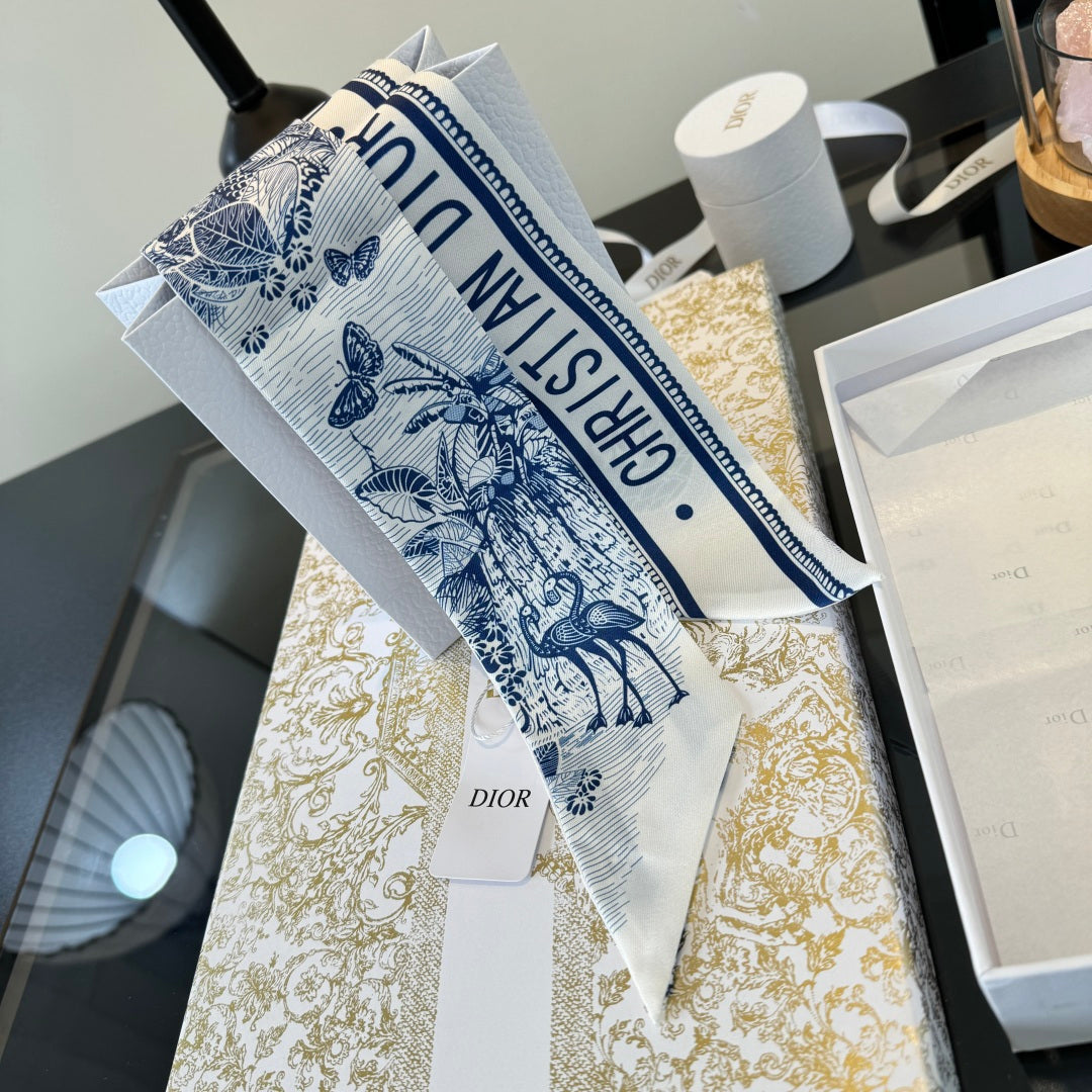 DIOR 26S SCARF 105CM IN SILK 304003