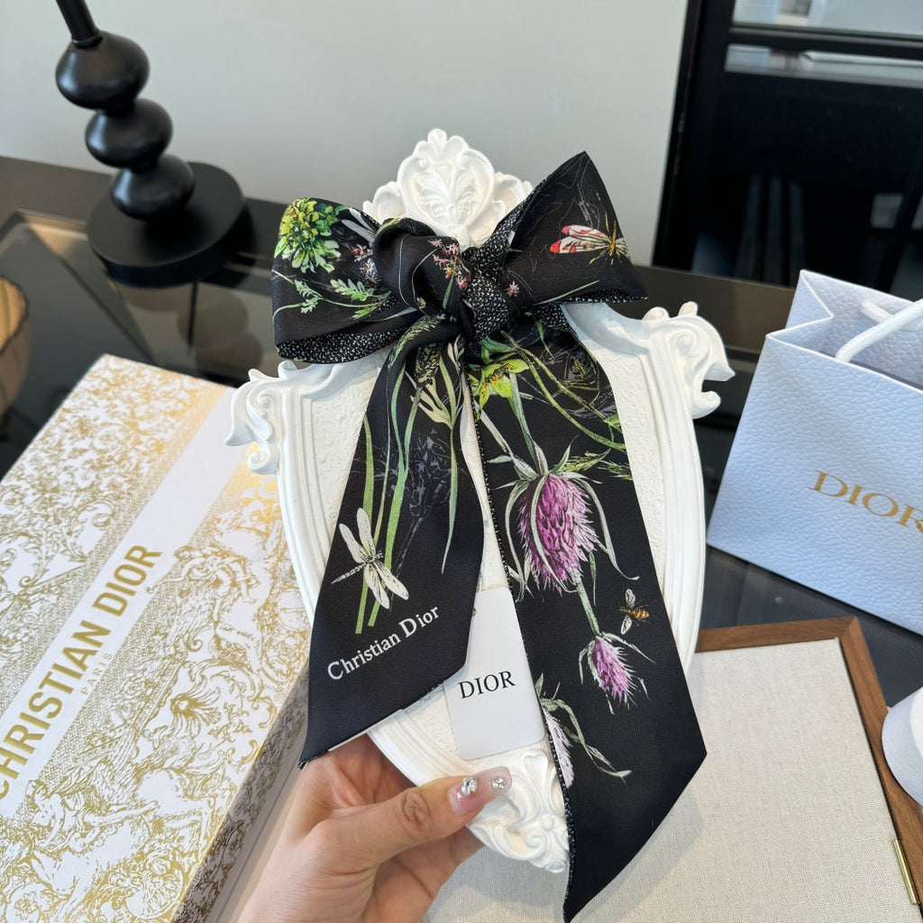 DIOR 26S SCARF 100CM IN SILK 250436