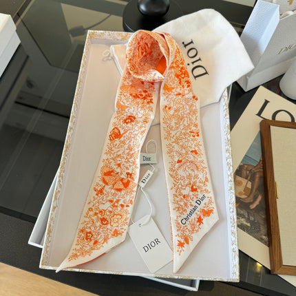 DIOR 26S SCARF 100CM IN SILK 280932