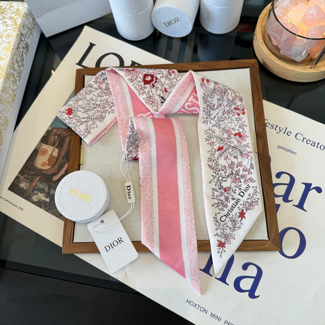DIOR 26S SCARF 100CM IN SILK 280933