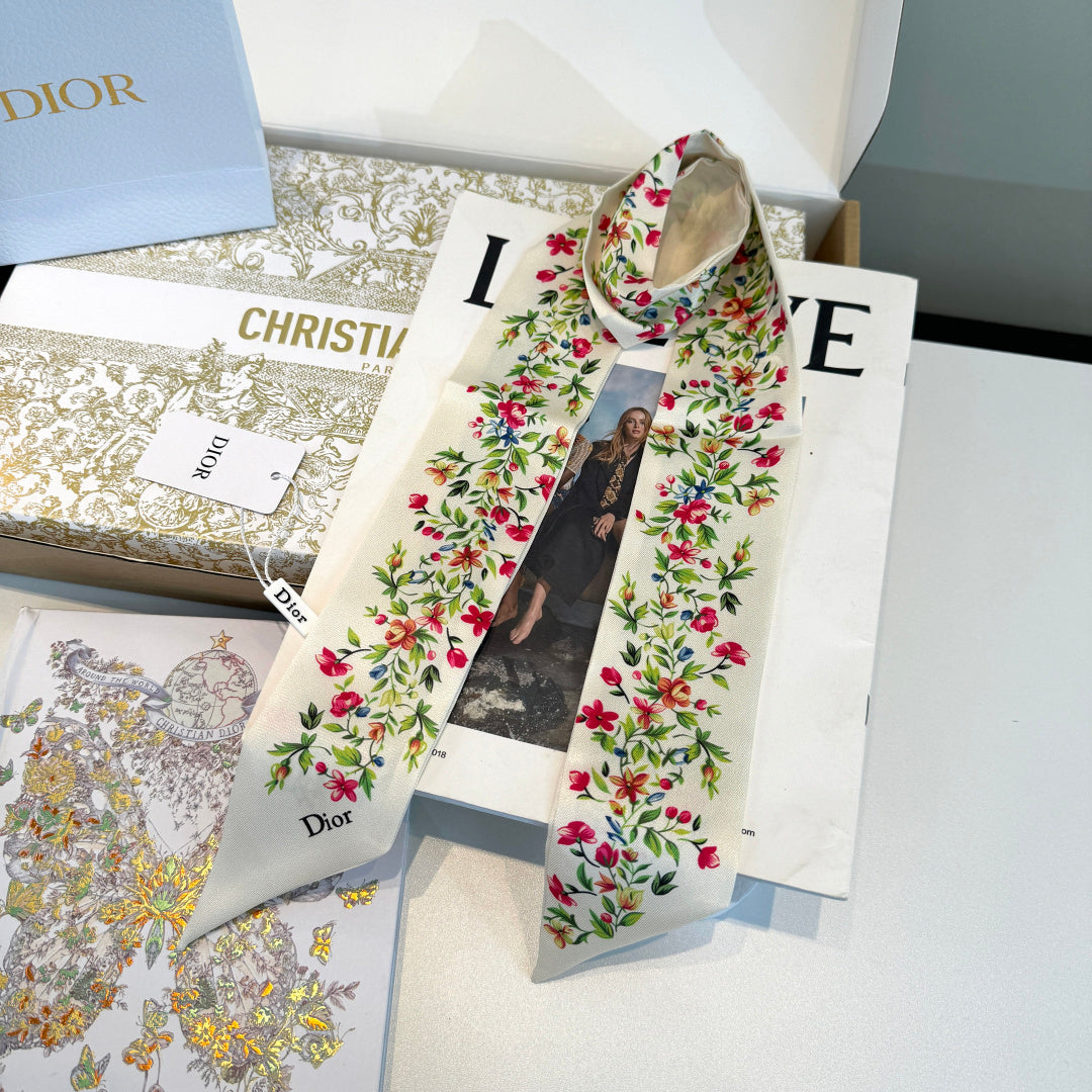 DIOR 26S SCARF 100CM IN SILK 304030