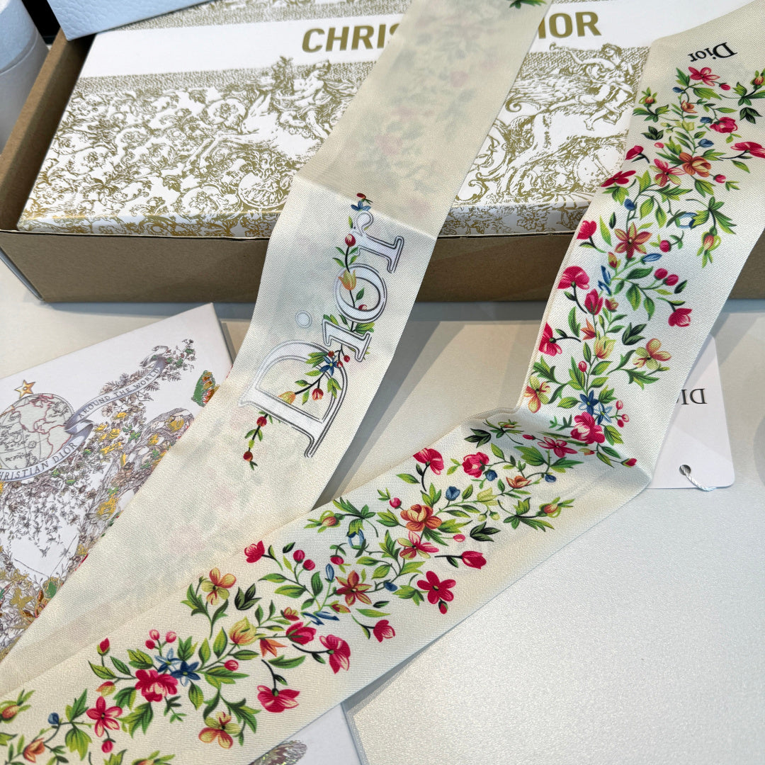 DIOR 26S SCARF 100CM IN SILK 304030