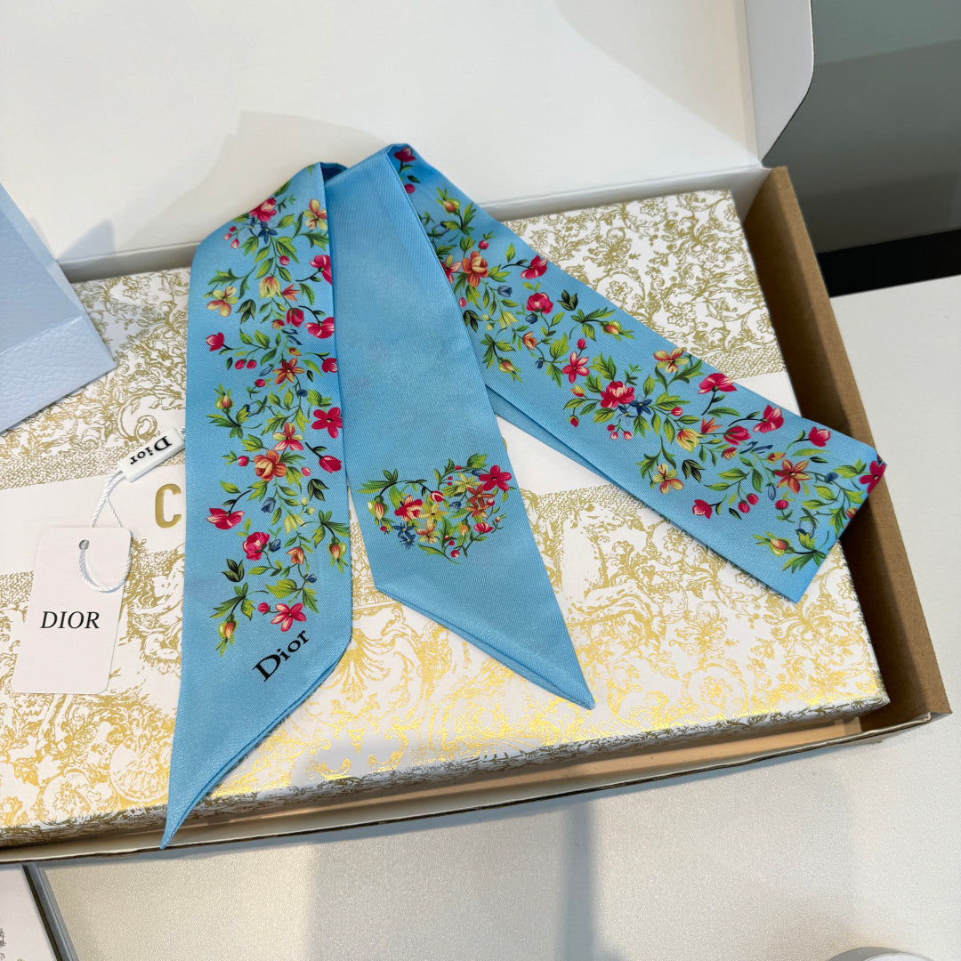 DIOR 26S SCARF 100CM IN SILK 304031