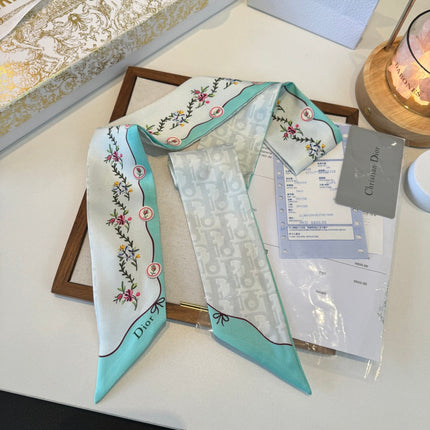 DIOR 26S SCARF 100CM IN SILK 280937