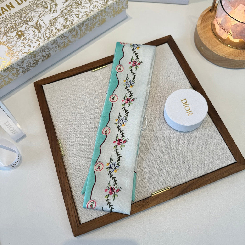 DIOR 26S SCARF 100CM IN SILK 280937
