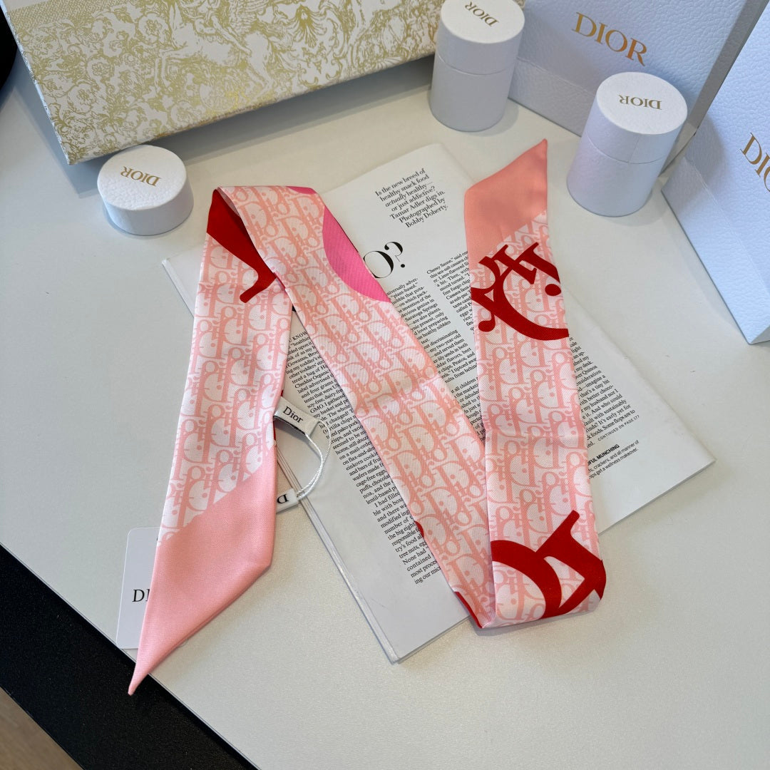 DIOR 26S SCARF 100CM IN SILK 298024