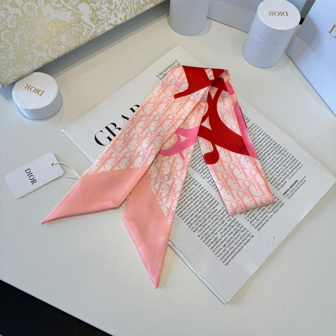 DIOR 26S SCARF 100CM IN SILK 298024