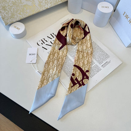 DIOR 26S SCARF 100CM IN SILK 298025