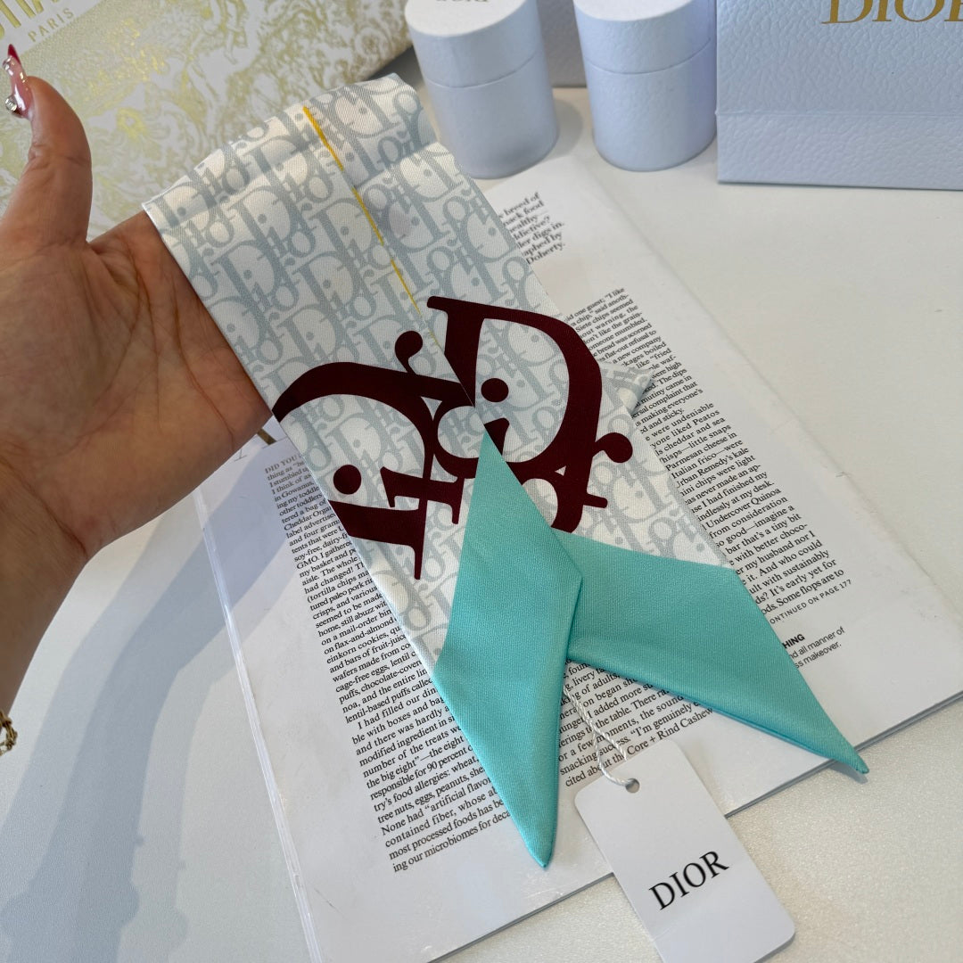 DIOR 26S SCARF 100CM IN SILK 298026