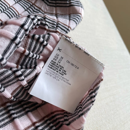 PRADA 26S SHORT-SLEEVE KNIT TOP 1103