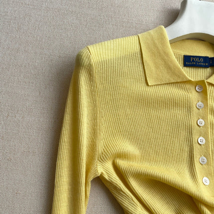 RALPH LAUREN 26S KNIT POLO SWEATER 570