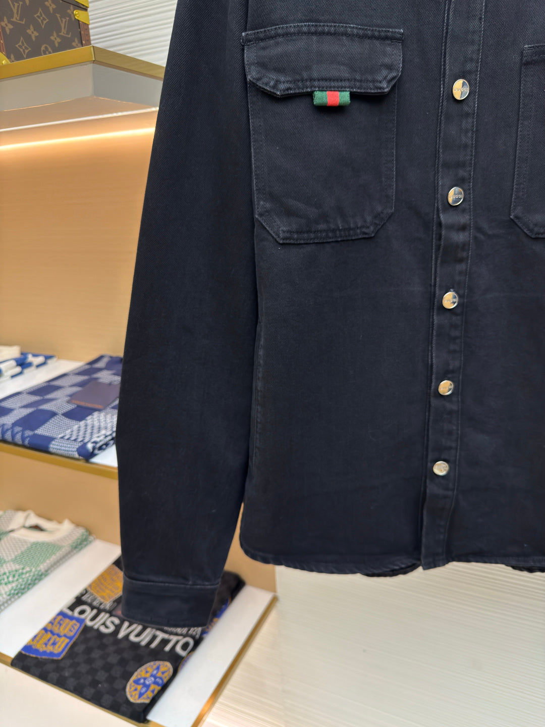 GUCCI 26S DENIM SHIRT 224