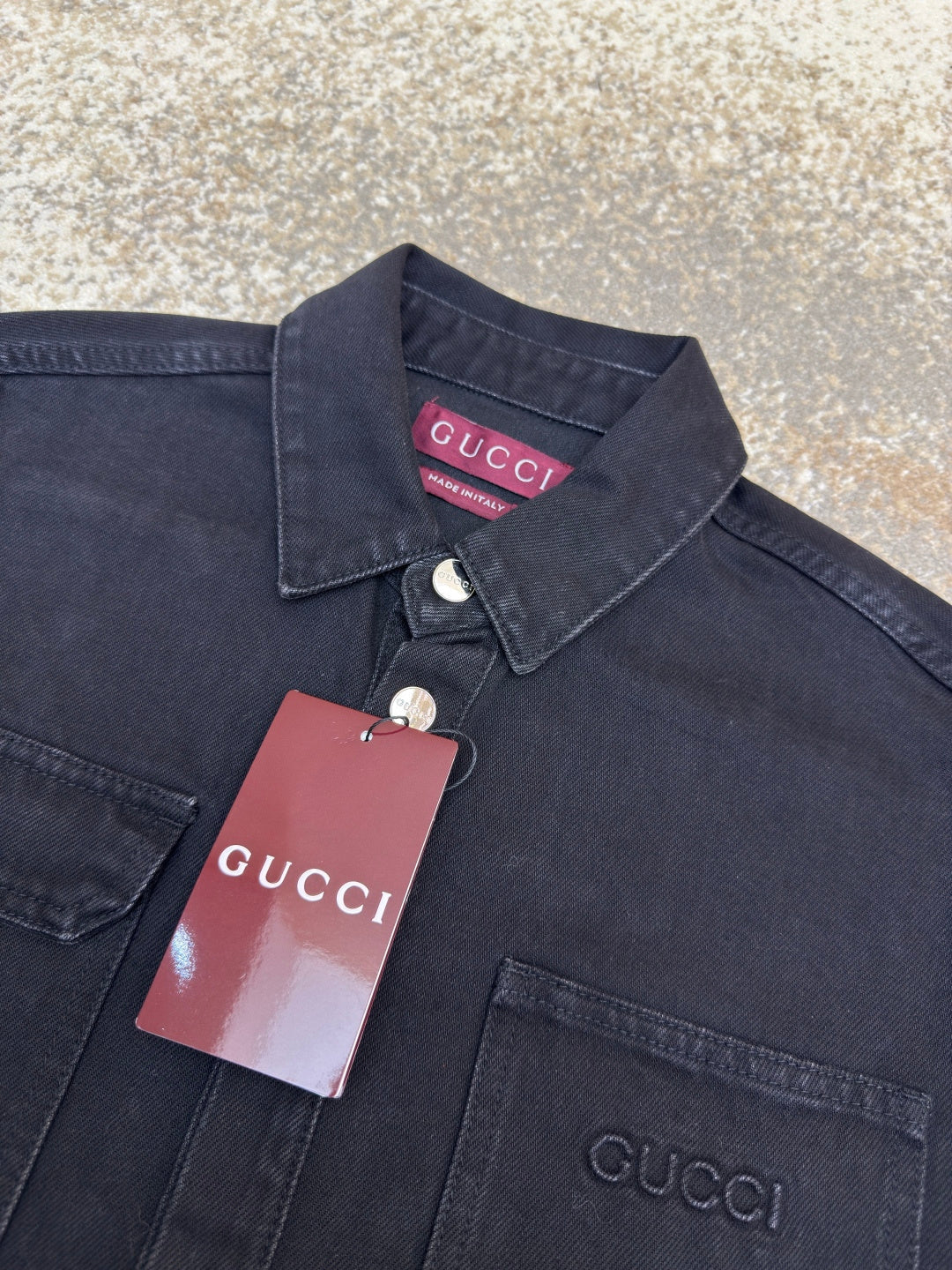 GUCCI 26S DENIM SHIRT 224