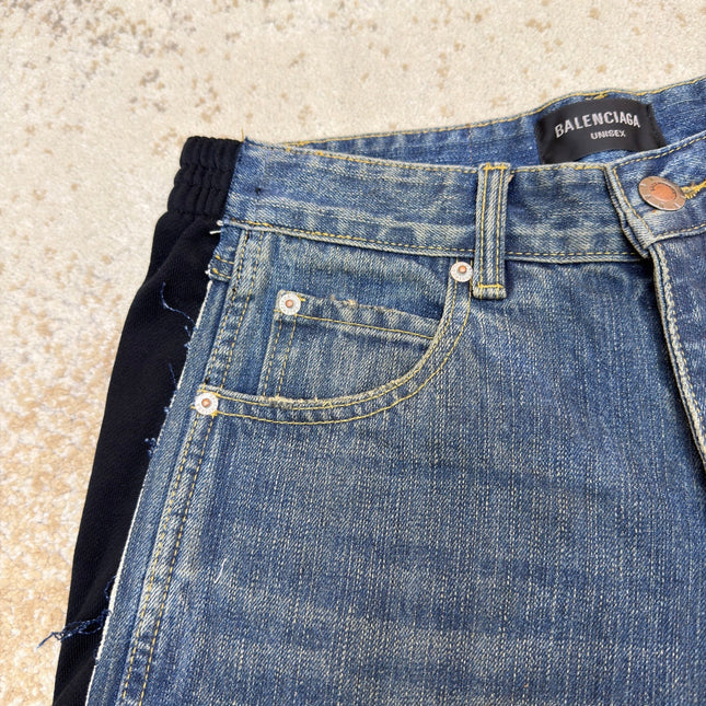 BALENCIAGA 26S DISTRESSED JEANS 015