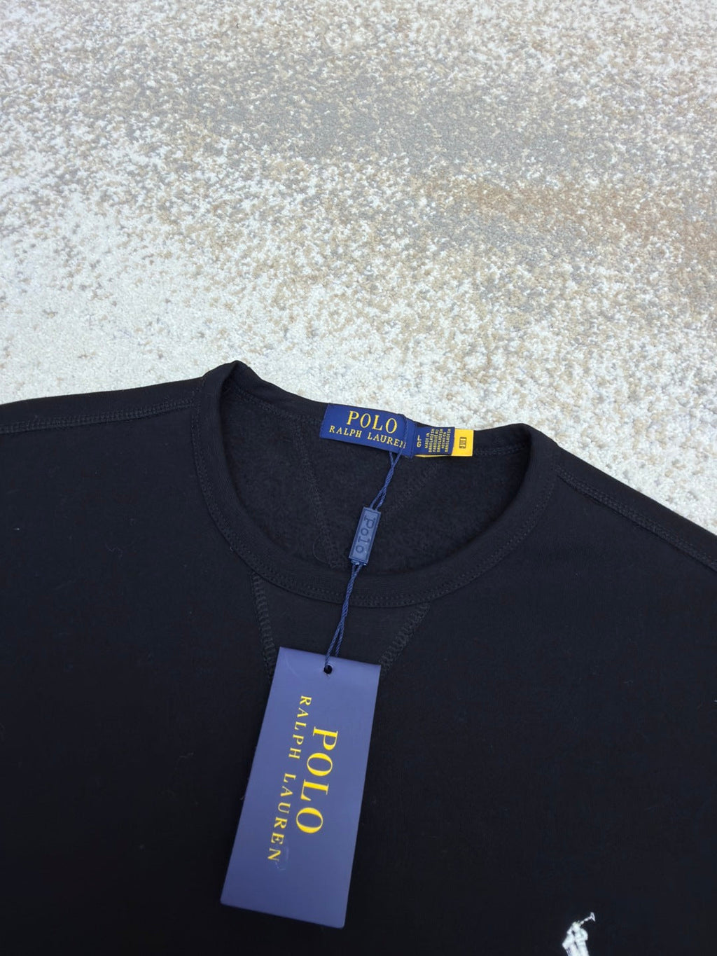 RALPH LAUREN 25S FLEECE SWEATSHIRT WITH EMBROIDERED LOGO 265
