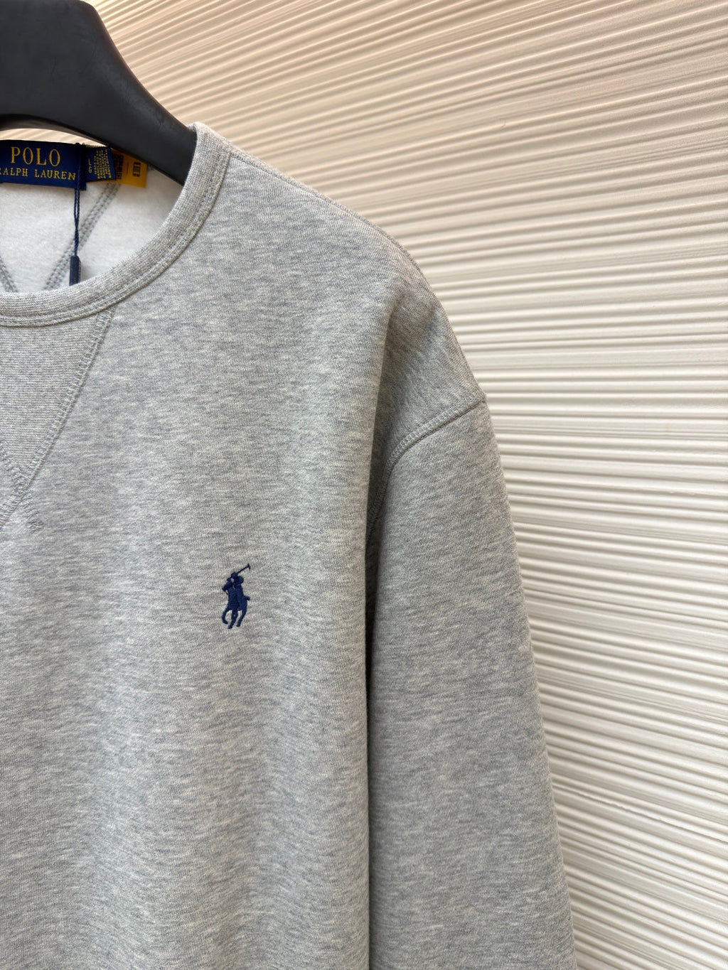 RALPH LAUREN 25S FLEECE SWEATSHIRT WITH EMBROIDERED LOGO 264