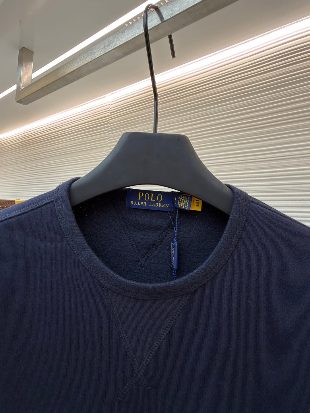 RALPH LAUREN 25S FLEECE SWEATSHIRT WITH EMBROIDERED LOGO 263