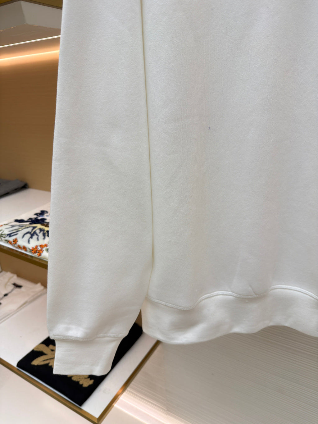 RALPH LAUREN 25S FLEECE SWEATSHIRT WITH EMBROIDERED LOGO 262