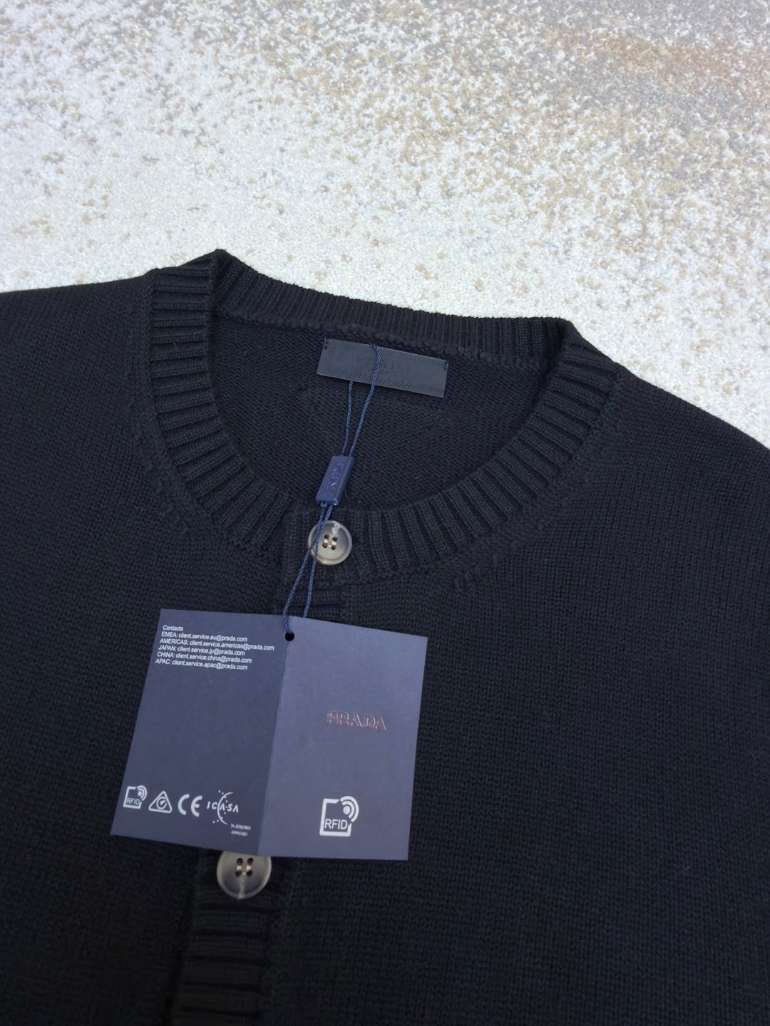 PRADA 25S CARDIGAN 490