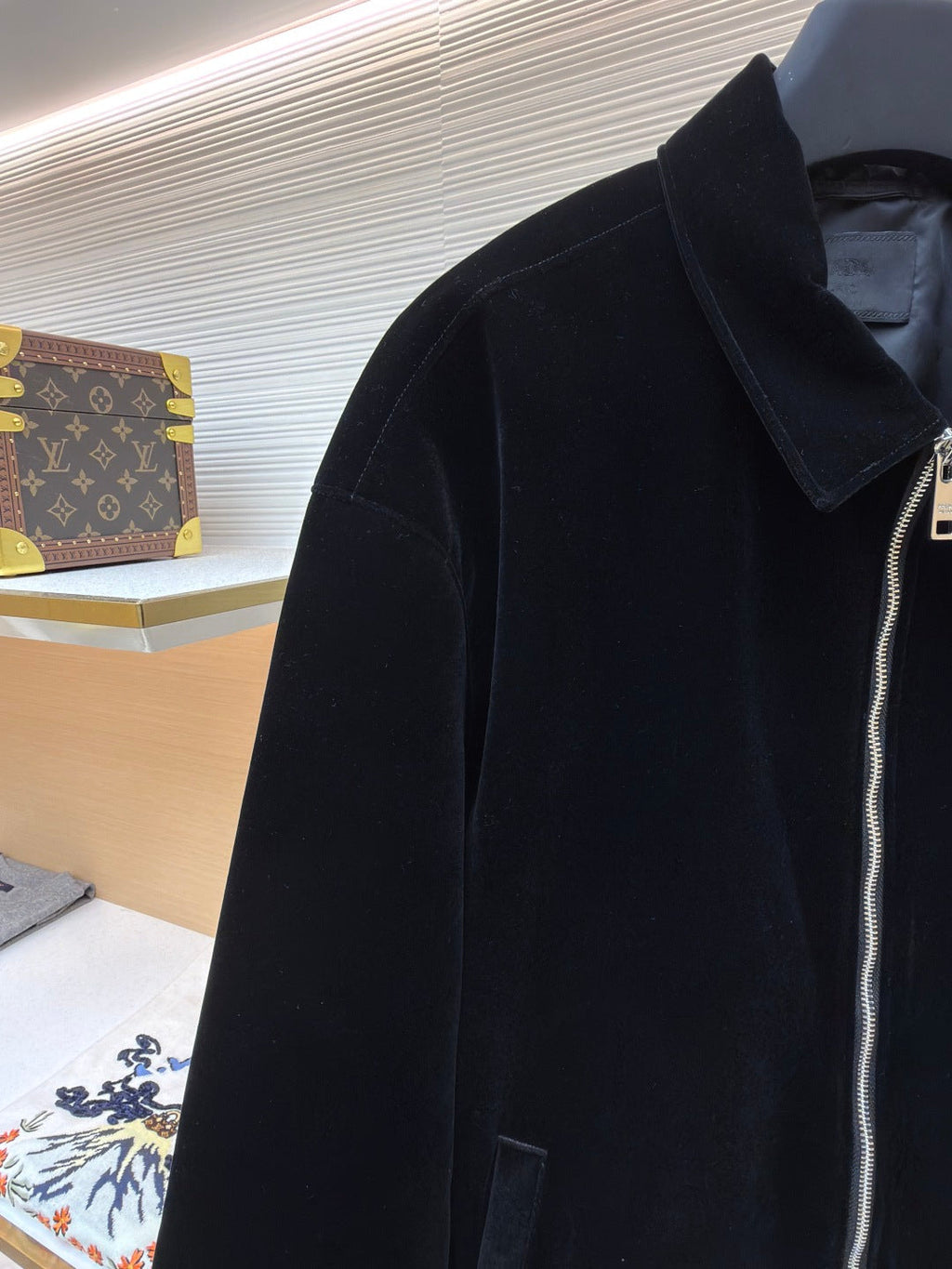 PRADA 25S VELVET JACKET 466
