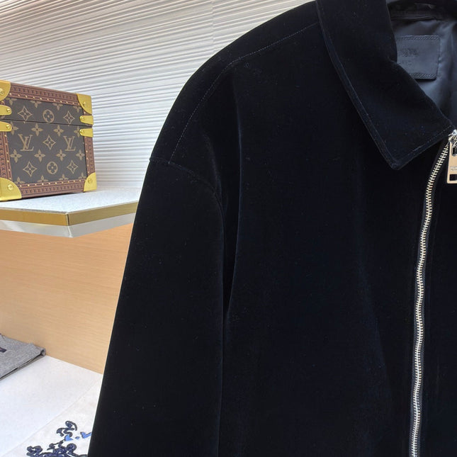 PRADA 25S VELVET JACKET 466