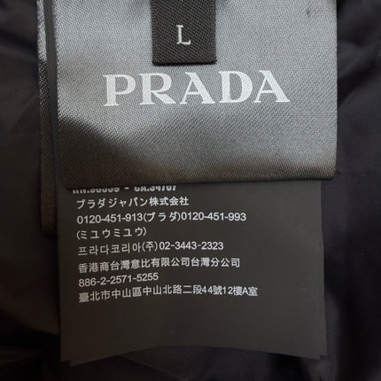 PRADA 25S VELVET PUFFER JACKET 458