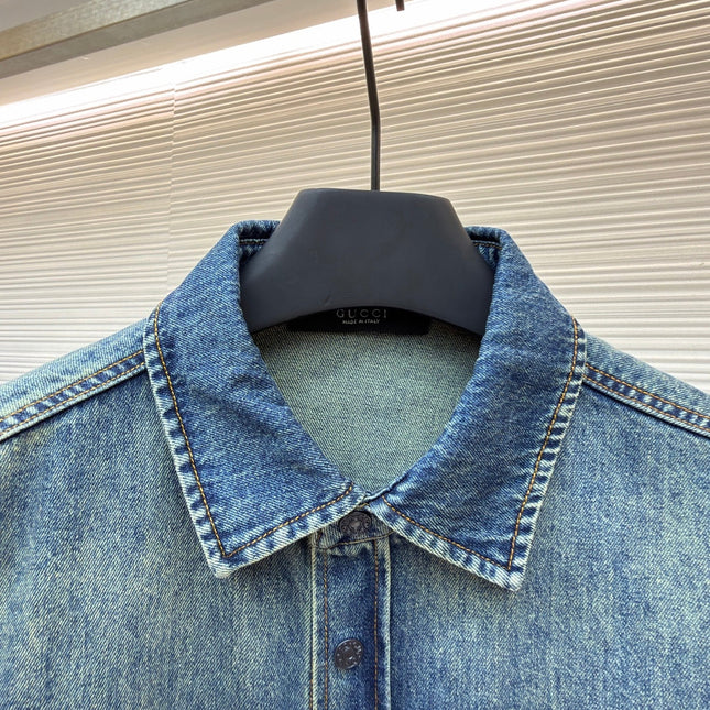 GUCCI 26S DENIM SHIRT 226