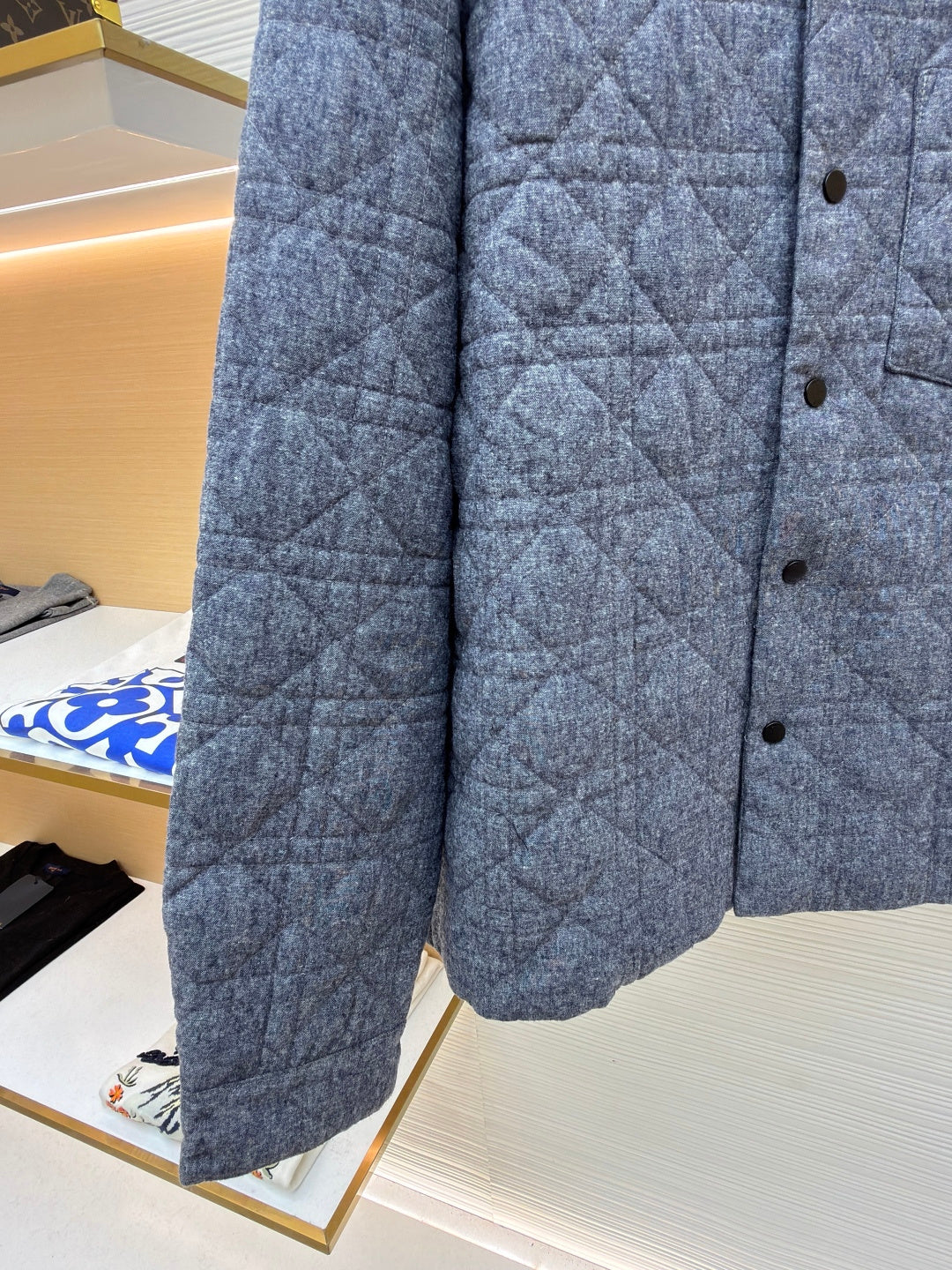 DIOR 25S QUILTED COTTON JACKET 755