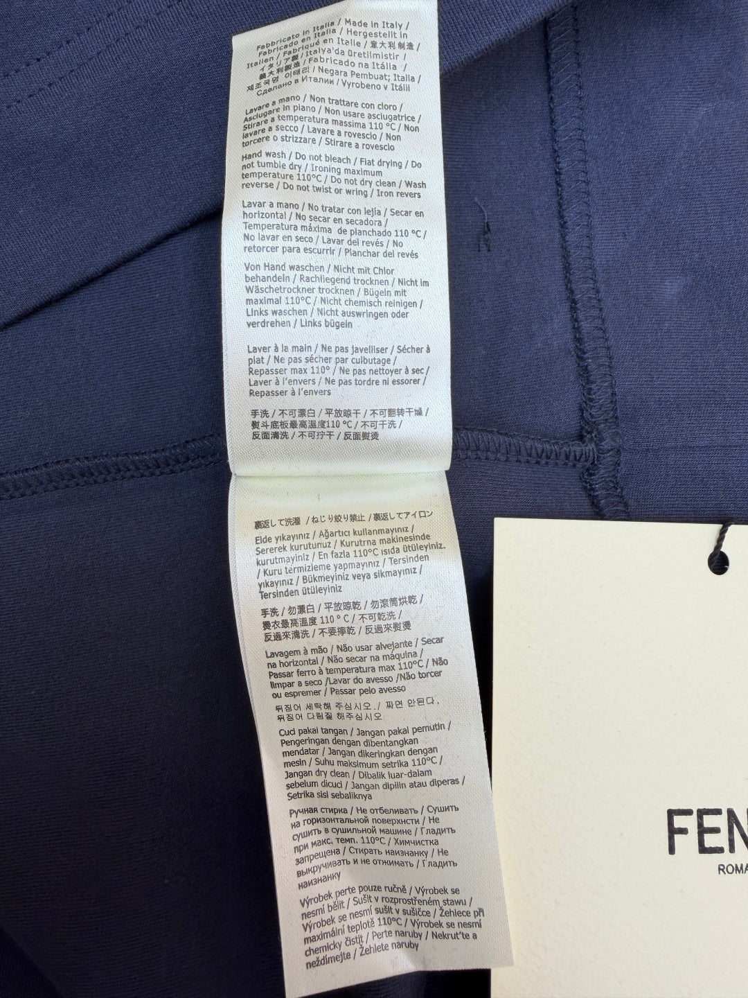 FENDI 26S SHORT SLEEVE T-SHIRT 210