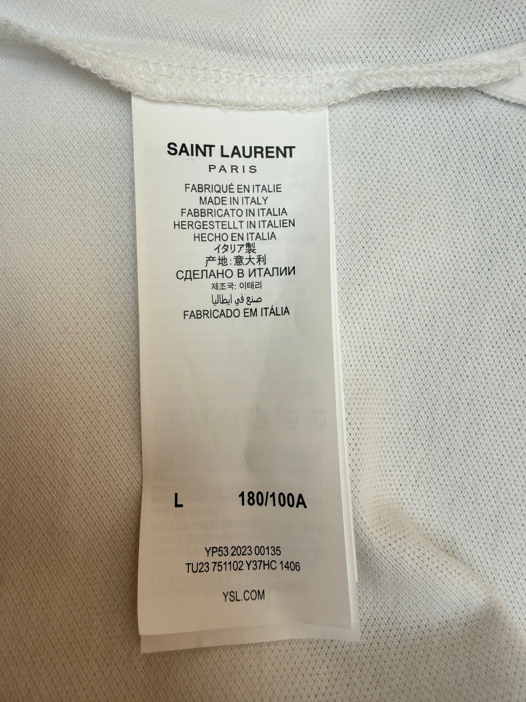 YSL 26S POLO SHIRT 366