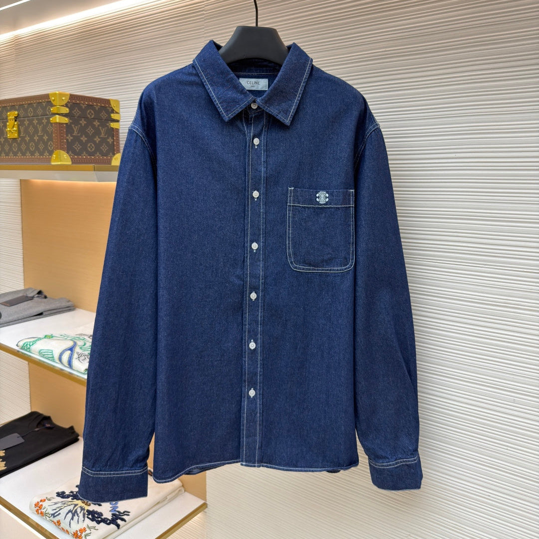 CELINE 26S DENIM SHIRT 116