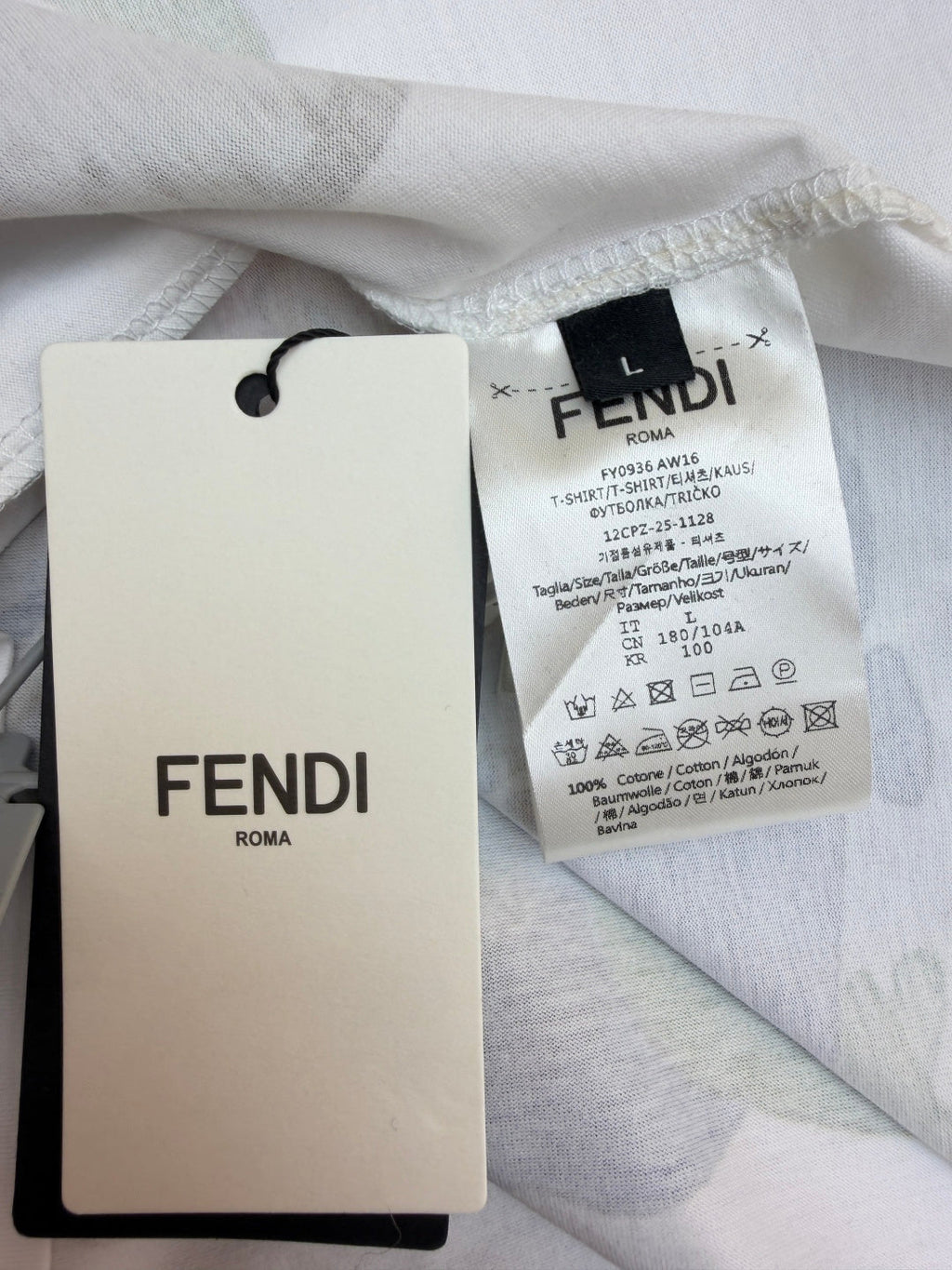 FENDI 26S SHORT SLEEVE T-SHIRT 127