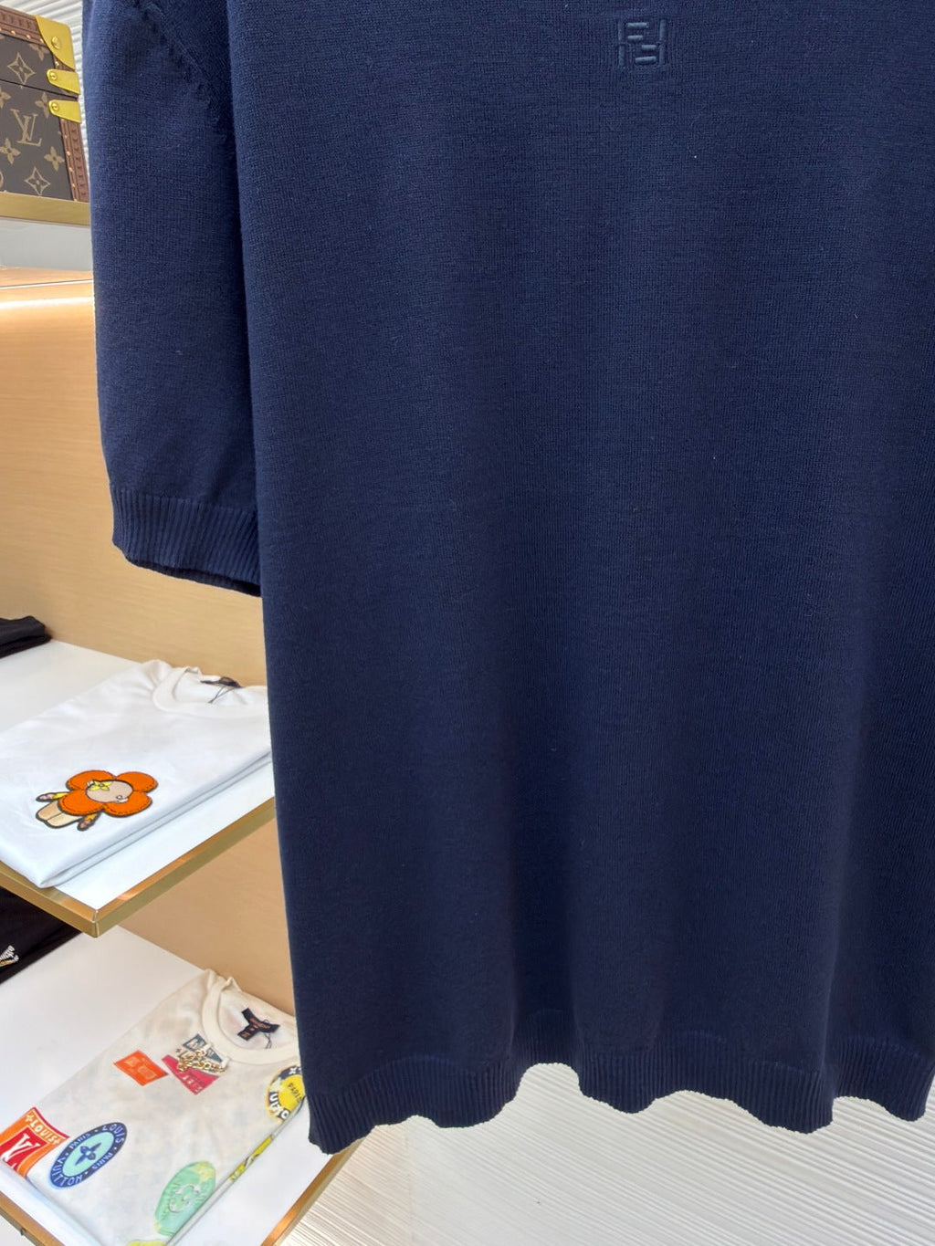 FENDI 26S SHORT SLEEVE KNIT 106