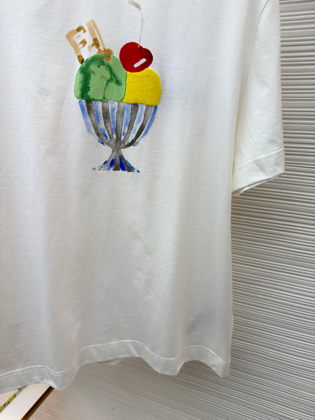 FENDI 26S SHORT SLEEVE T-SHIRT 076