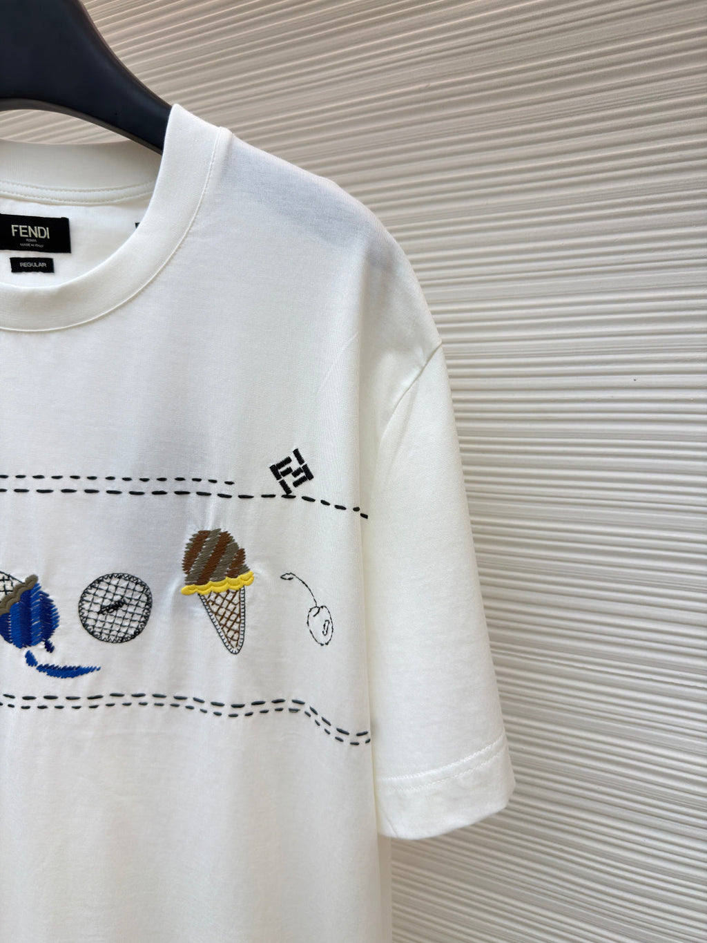 FENDI 26S SHORT SLEEVE T-SHIRT 057