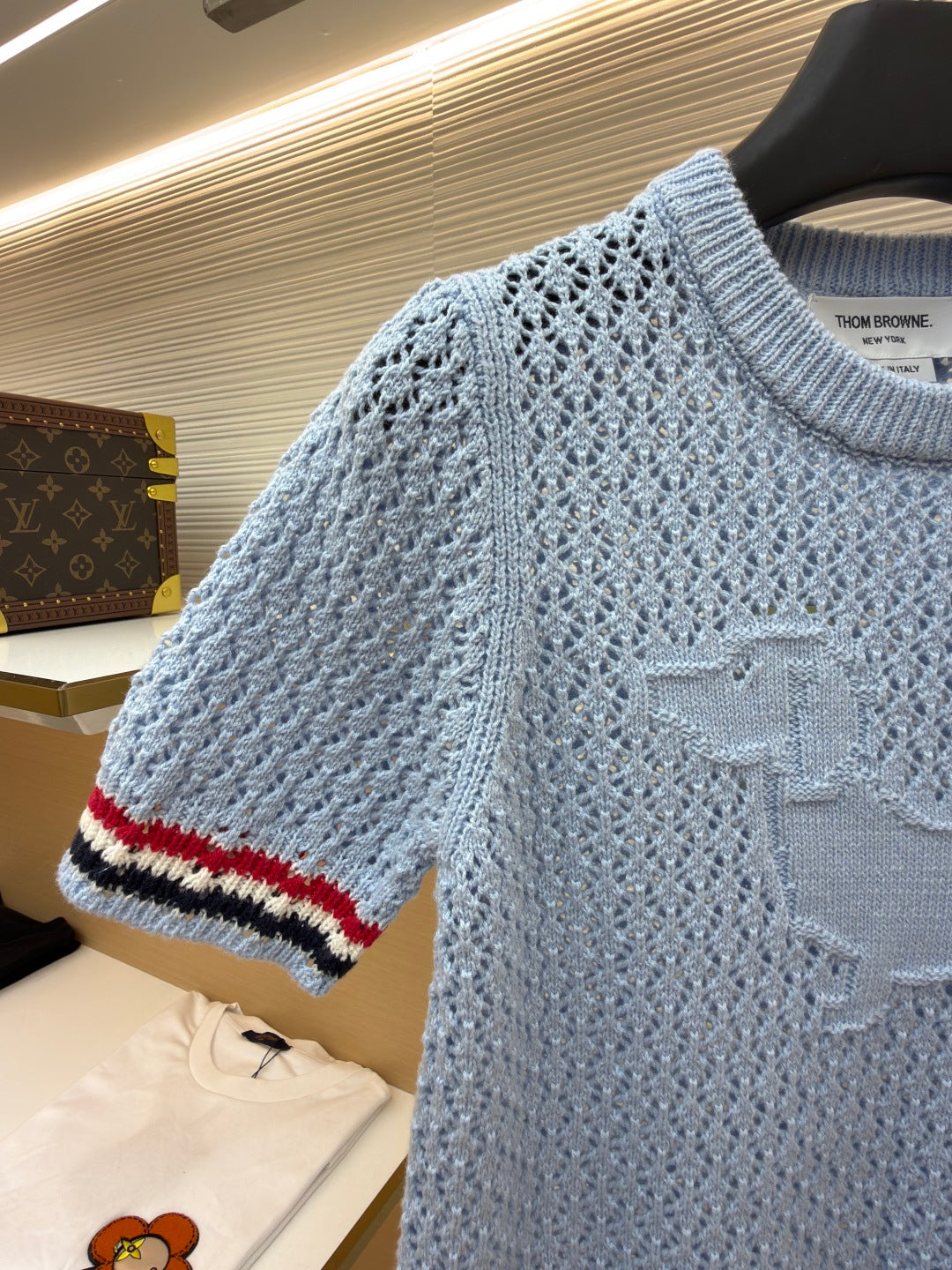THOM 26S SHORT-SLEEVED KNIT TOP STYLE 155